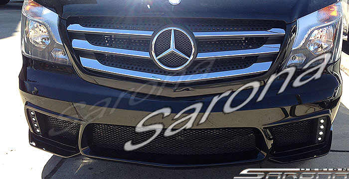 Custom Mercedes Sprinter  Van Front Bumper (2014 - 2018) - $980.00 (Part #MB-119-FB)